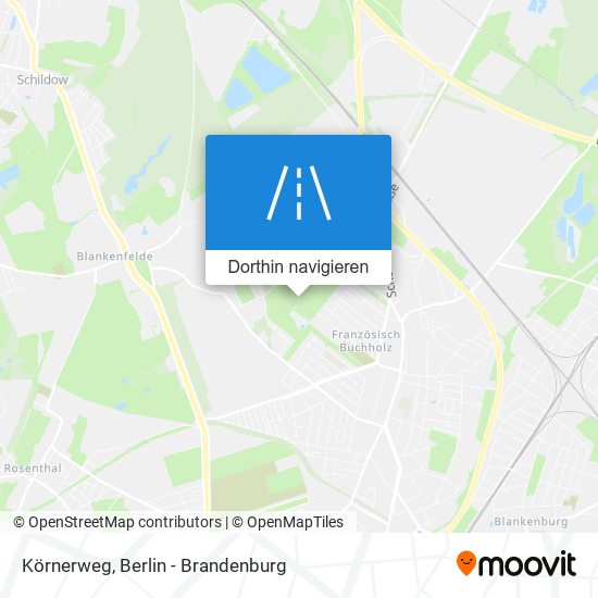 Körnerweg Karte