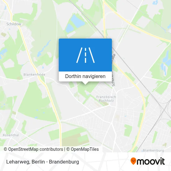 Leharweg Karte