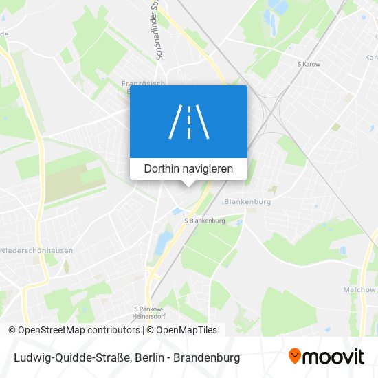 Ludwig-Quidde-Straße Karte