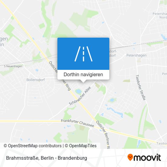 Brahmsstraße Karte