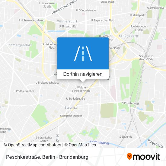 Peschkestraße Karte