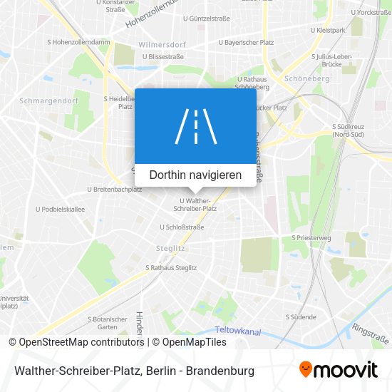 Walther-Schreiber-Platz Karte