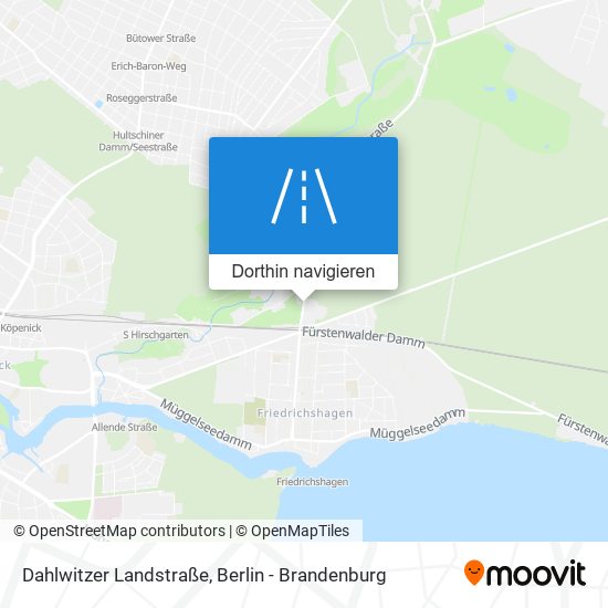 Dahlwitzer Landstraße Karte