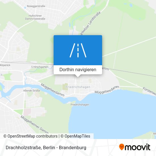 Drachholzstraße Karte