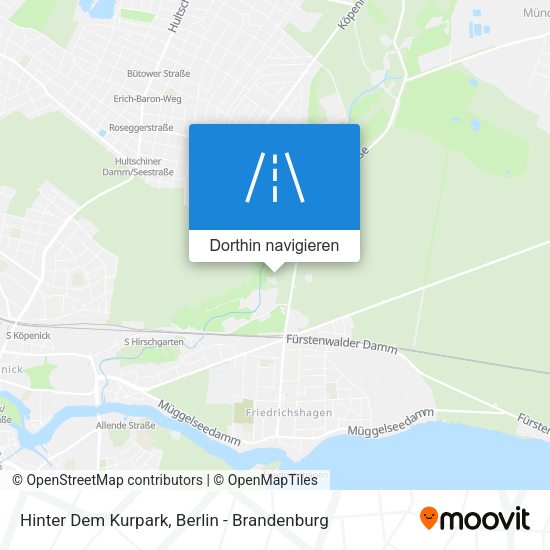 Hinter Dem Kurpark Karte