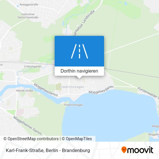 Karl-Frank-Straße Karte