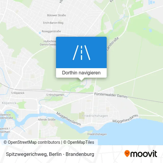 Spitzwegerichweg Karte