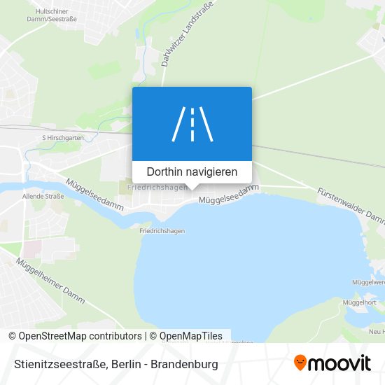 Stienitzseestraße Karte