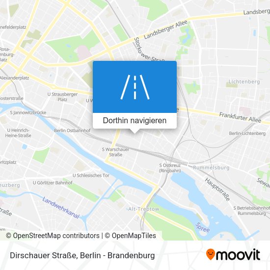 Dirschauer Straße Karte