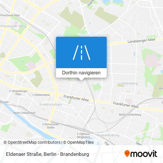 Eldenaer Straße Karte