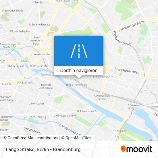 Lange Straße Karte