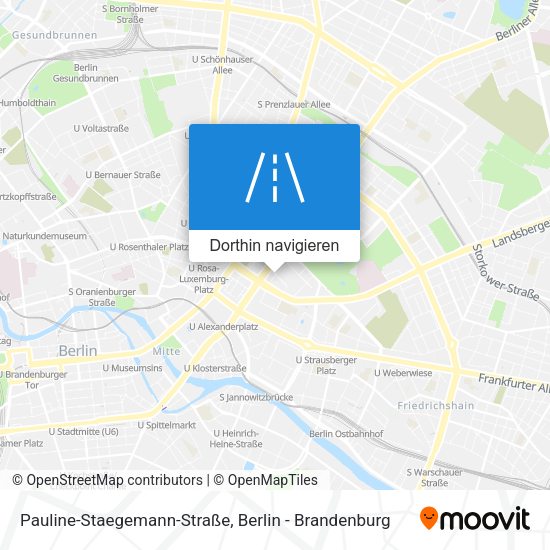 Pauline-Staegemann-Straße Karte