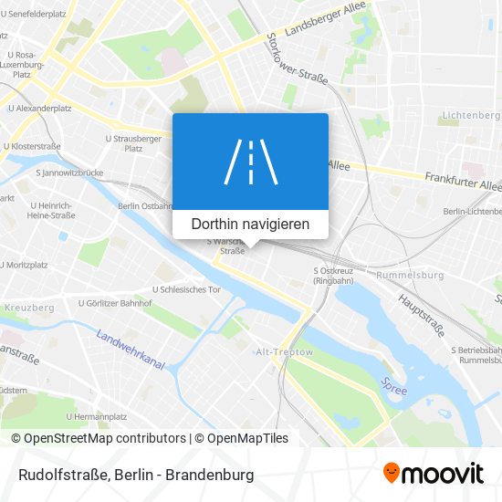 Rudolfstraße Karte