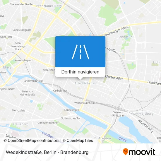 Wedekindstraße Karte