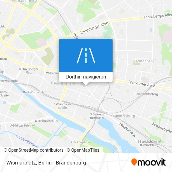 Wismarplatz Karte