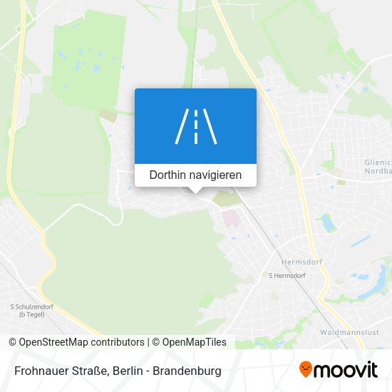 Frohnauer Straße Karte