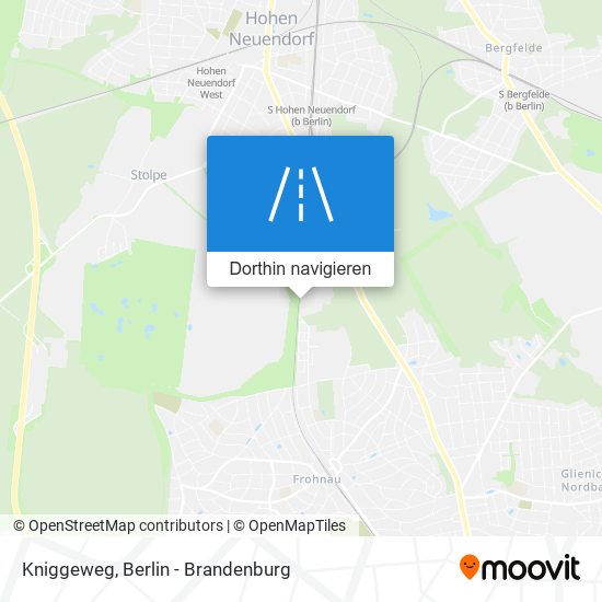 Kniggeweg Karte