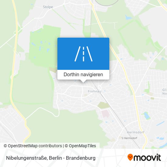 Nibelungenstraße Karte