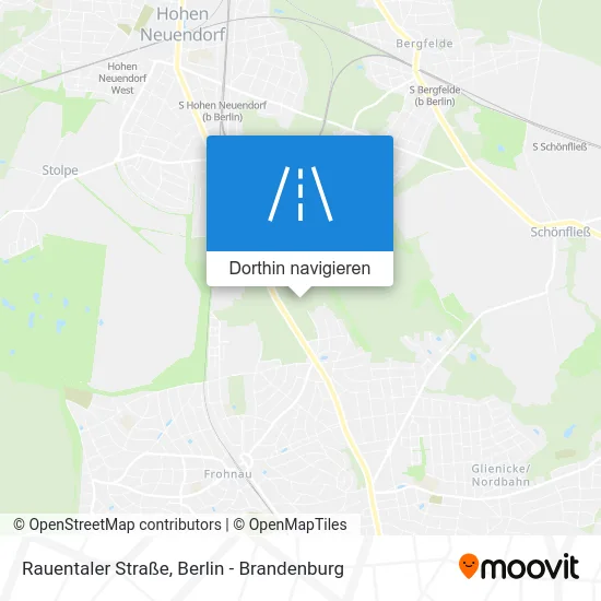 Rauentaler Straße Karte