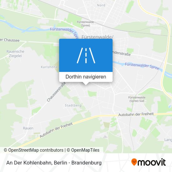 An Der Kohlenbahn Karte