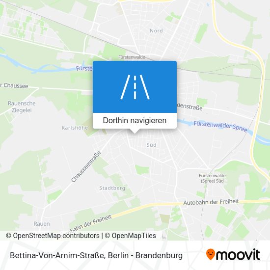 Bettina-Von-Arnim-Straße Karte