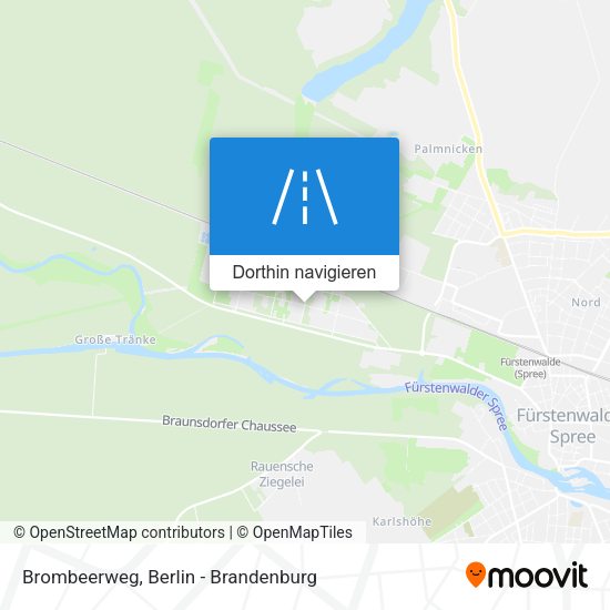 Brombeerweg Karte