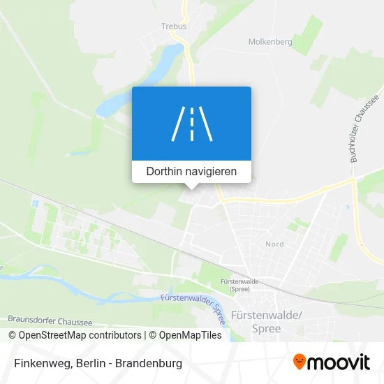 Finkenweg Karte