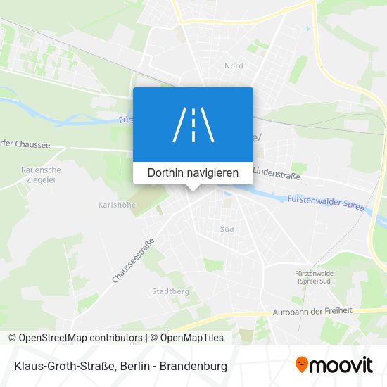 Klaus-Groth-Straße Karte