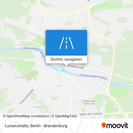 Luisenstraße Karte