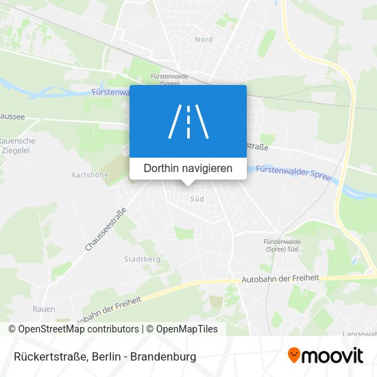 Rückertstraße Karte
