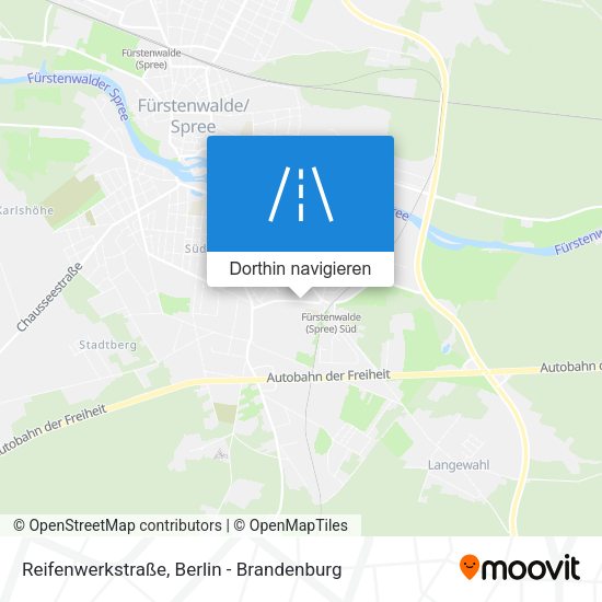 Reifenwerkstraße Karte