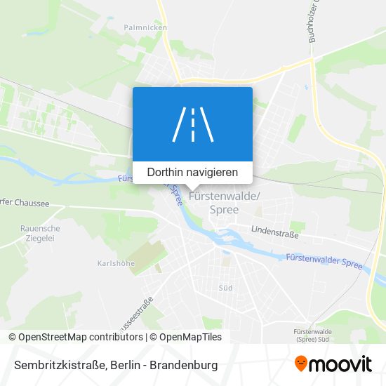 Sembritzkistraße Karte