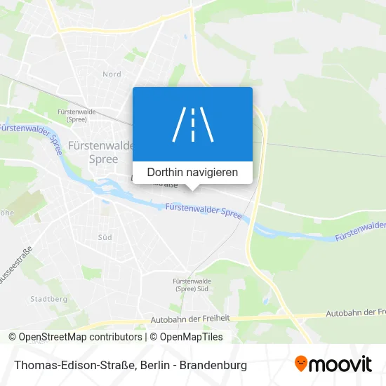 Thomas-Edison-Straße Karte