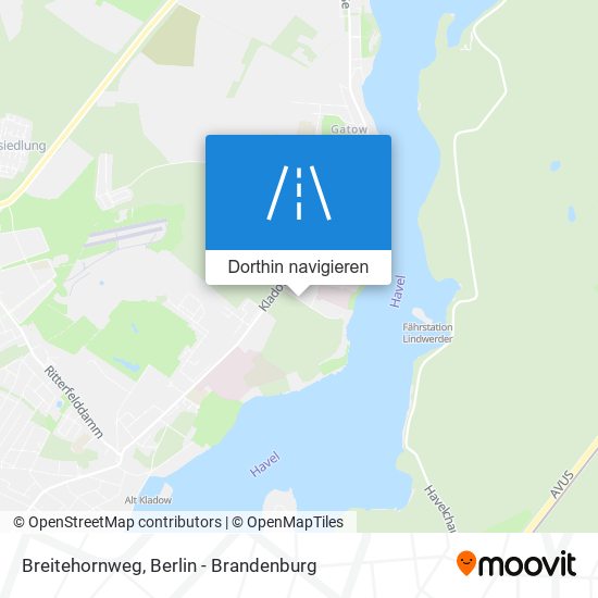 Breitehornweg Karte