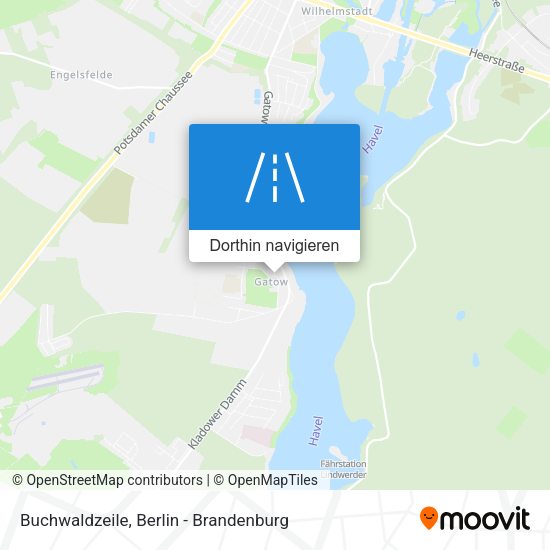 Buchwaldzeile Karte