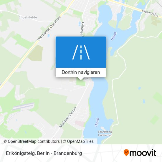 Erlkönigsteig Karte
