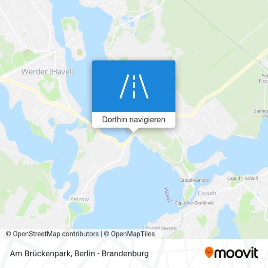 Am Brückenpark Karte