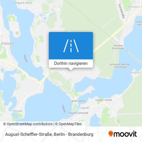 August-Scheffler-Straße Karte