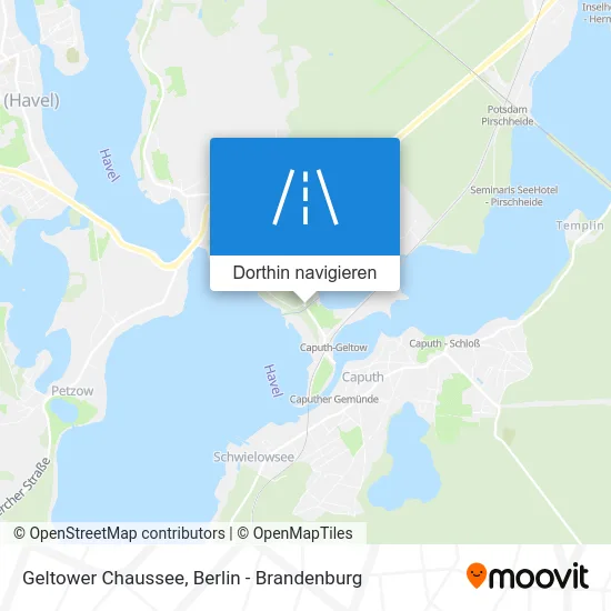 Geltower Chaussee Karte