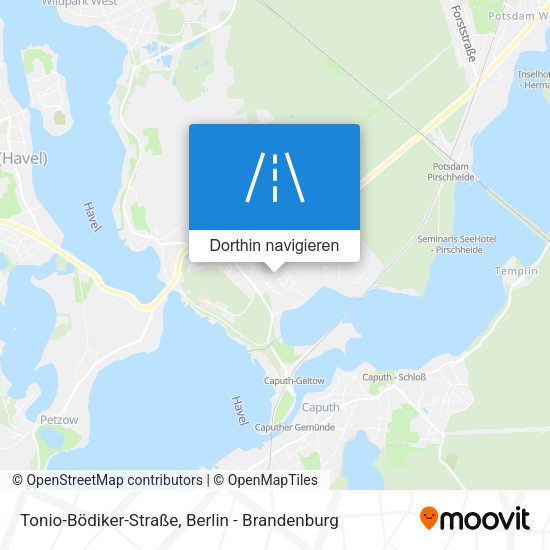 Tonio-Bödiker-Straße Karte
