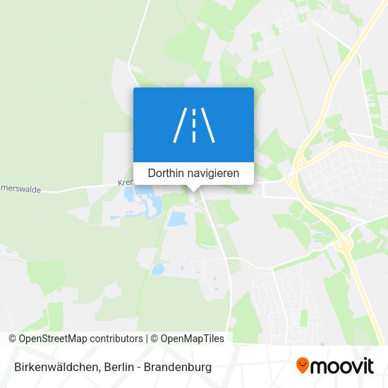 Birkenwäldchen Karte