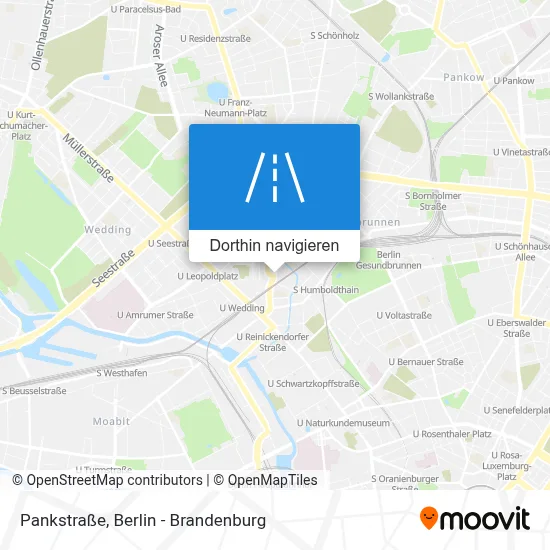 Pankstraße Karte