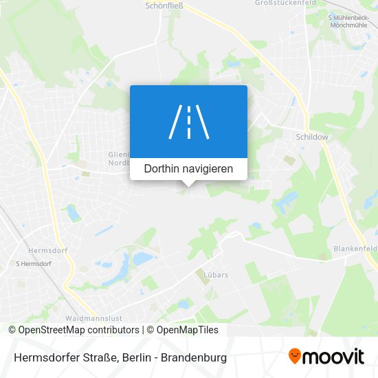 Hermsdorfer Straße Karte