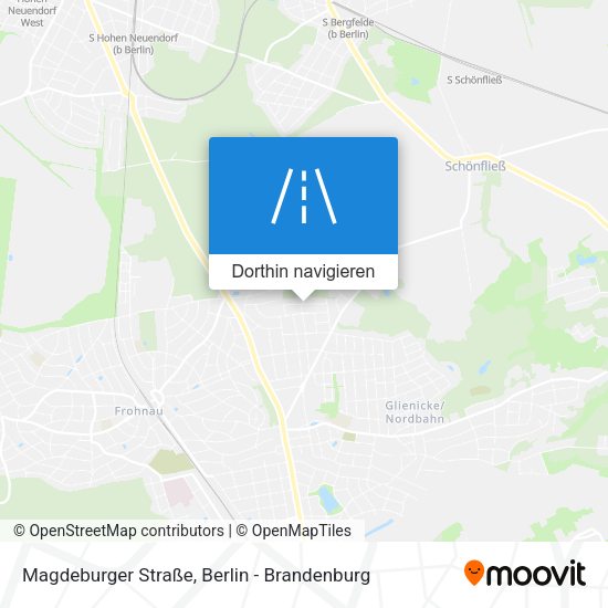Magdeburger Straße Karte