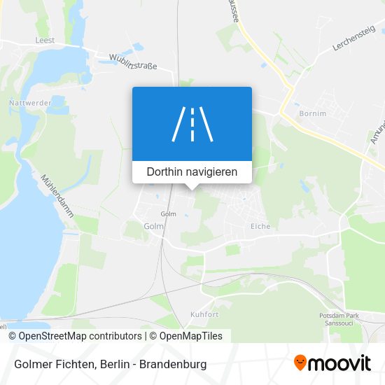 Golmer Fichten Karte