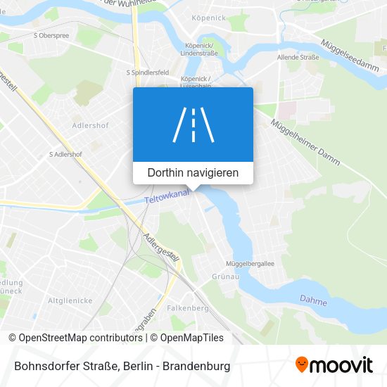 Bohnsdorfer Straße Karte