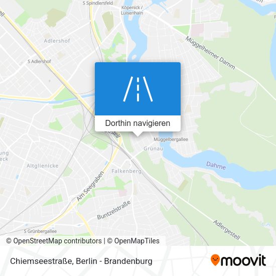 Chiemseestraße Karte