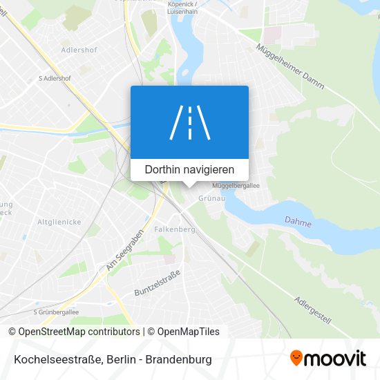 Kochelseestraße Karte