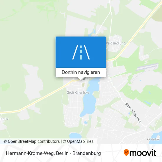 Hermann-Krome-Weg Karte