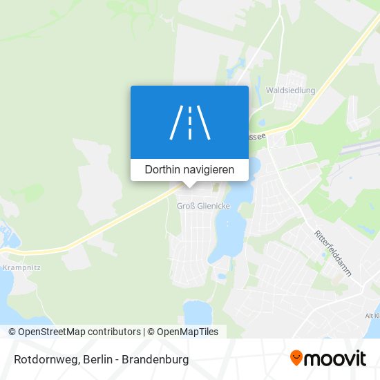 Rotdornweg Karte